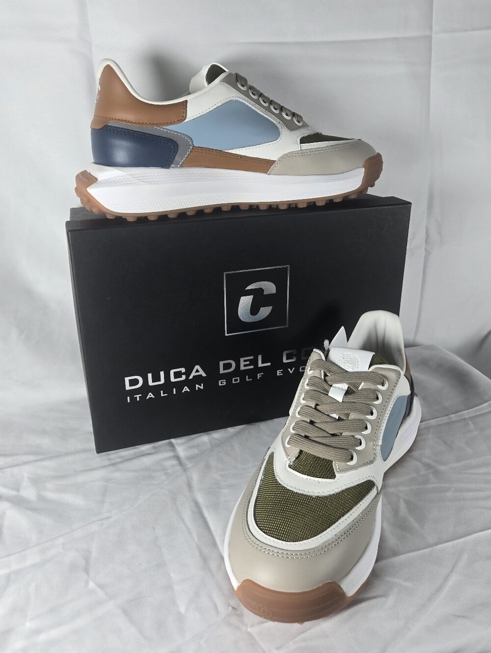 NWT Duca Del Cosma "Olivera" Waterproof Golf Shoes — Size US 9 / EU 40